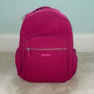 Hot Pink Vera Bradley School Backpack